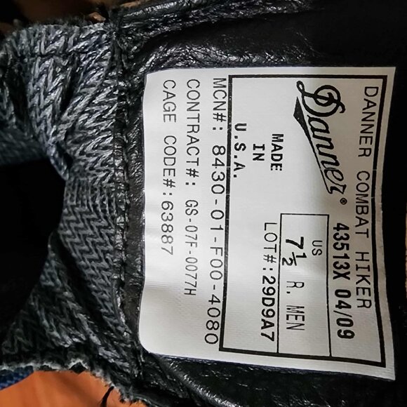 Danner Combat Hiker Shoes - Picture 14 of 15